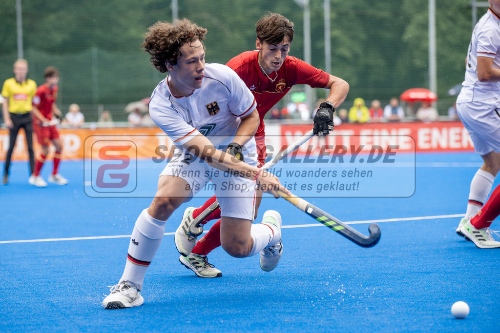 SFE_20230715_0024 | EuroHockey EM U18 SF2 Spain vs Germany am 15.07.2023 in Krefeld (Gerd-Wellen-Hockeyanlage), Photo: Stephan Fehrmann 2023 (Sports-Gallery)