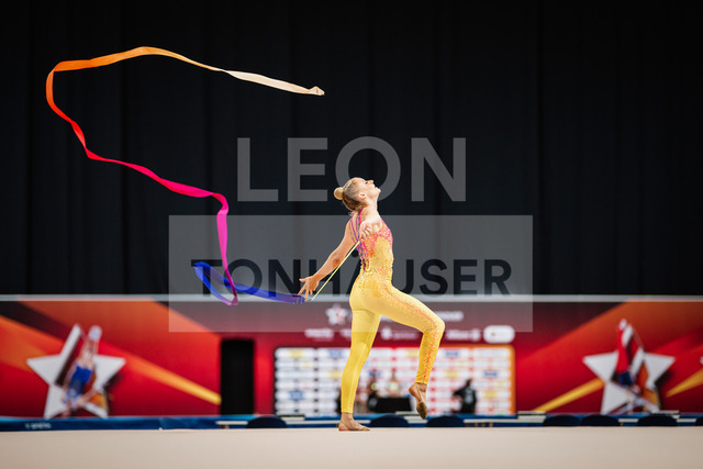 Die Finals 2026 - Rhythmische Sportgymnastik, 26.07.2026 | Luzie-Riva Kampe - TSV 1862 Friedberg (Band); Die Finals 2026 - Rhythmische Sportgymnastik am 26.07.2026 in der ZAG-Arena, Hannover - Realisiert mit Pictrs.com