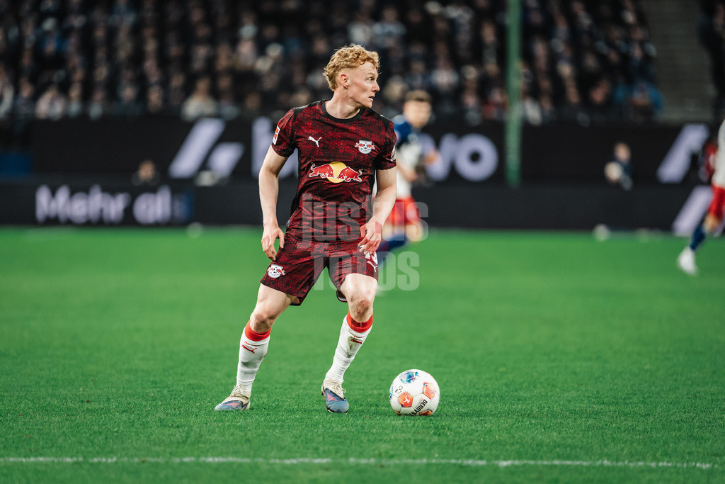 Fußball | Männer | Saison 2025/2026 | 1. Fußball-Bundesliga | 24. Spieltag | Hamburger SV vs. RB Leipzig | 01.03.2026 | Nicolas Seiwald (#13, RB Leipzig)