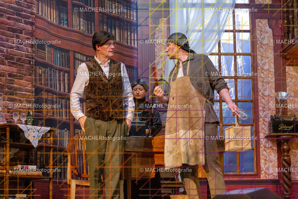 174_MFL-2025 | Portraitbilder von Regisseur; Darsteller; Techniker; Maske; Kostüme; Chor; Musiker; Bilderserie der Generalprobe und der Premierenvorstellung, Szenenbilder; Ausdrucksstudien; Bühnenüberblick; Bühnenkulissen; Pressefotos inkl. Redaktionsfoto Darstellergruppe.