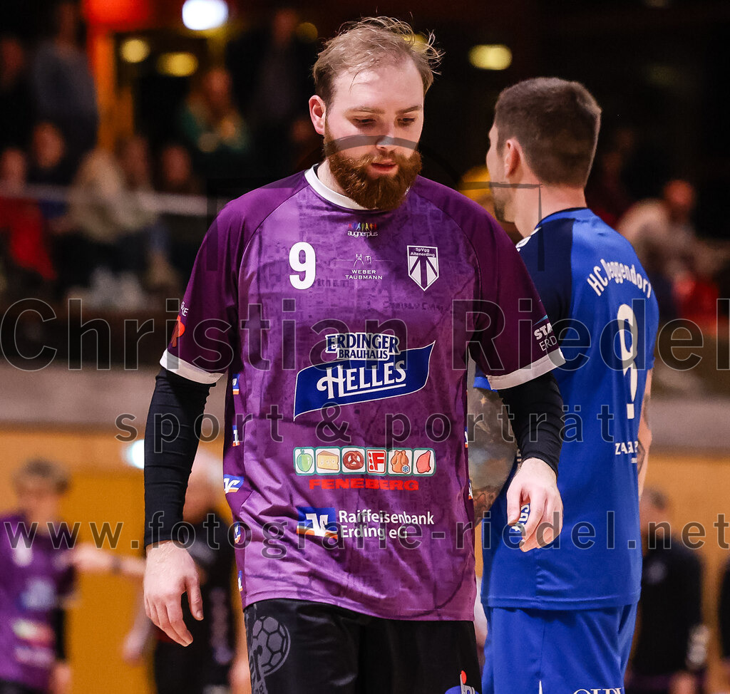 2024-11-09_077_SpVgg_Altenerding_II_gegen_HC_Deggendorf | Erding, Deutschland, 09.11.2024:Handball, Bezirksliga Männer Ost 2024 / 2025, 4. Spieltag, SpVgg Altenerding II gegen HC Deggendorf, Endergebnis: 25:24Foto: Christian Riedel / fotografie-riedel.net