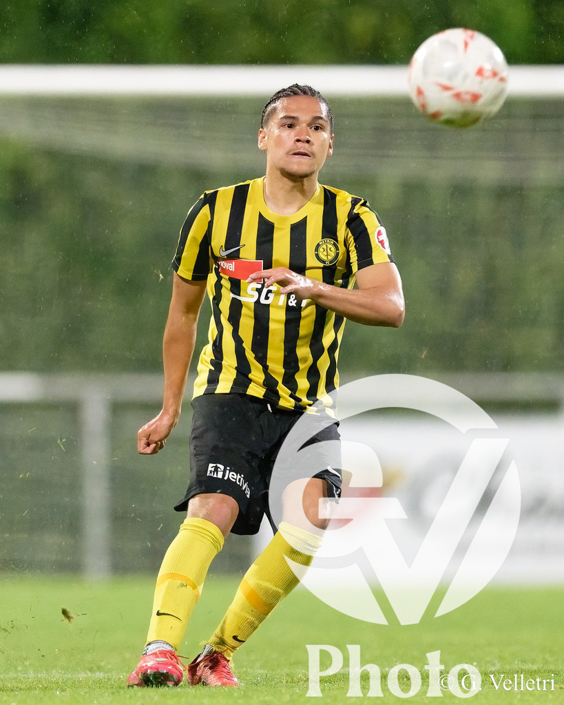 Match de barrage - Meyrin FC v GC Zürich U-21 | during the Match de barrage game between Meyrin FC and GC Zürich U-21 at Stade des Arbères in Meyrin, Switzerland