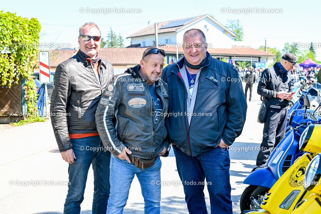Lets Vespa togehter 2025_ Vespatreffen Neuhofen_ 27.04.2025-92 | 27.04.2025, Neuhofen, Kremsmuenster, AUT, Lets Vespa togehter 2025, Vespatreffen, im Bild Teilnehmer Vespatreffen, Motorsport Stadler©Copyright: Harald Dostal / fodo.media   Alle Bilder honorarfrei
