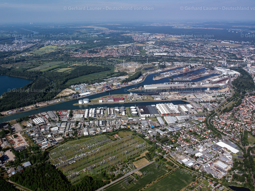 2637115 | Rheinhafen Karlsruhe, Winteraufnahme