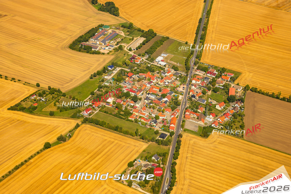 Rödigsdorf Apolda Bild- Das Luftbild wurde 2025 vom UL-Flugzeug heraus erstellt ( keine Drohne bzw. Drohnenaufnahme ) - Hochauflösende Luftaufnahme -Nicht vergleichbar mit Google Maps oder Satelittenbilder- Die Geschenkidee !Mit Lizenz und Bildrechte bestellbar - CC