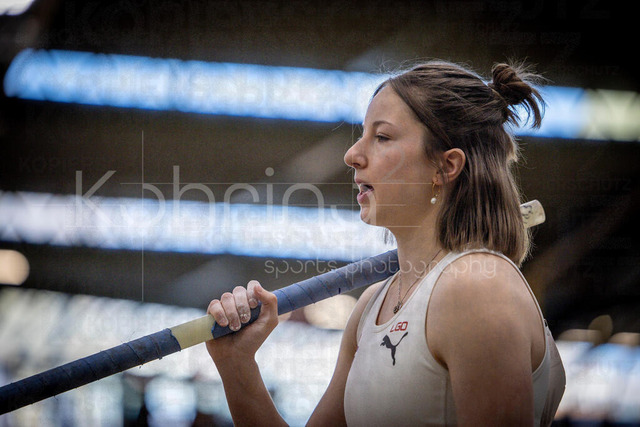 Indoor Meeting Dortmund, 08.02.2026 | DORTMUND, GERMANY - FEBRUARY 8:  Pole vaulter Zoe Jakob (LG Olympia Dortmund) during the Indoor Meeting Dortmund at the Helmut-Koernig-Halle on February 8, 2026 in Dortmund, Germany. (Photo by Axel Kohring/Beautiful Sports Int.)