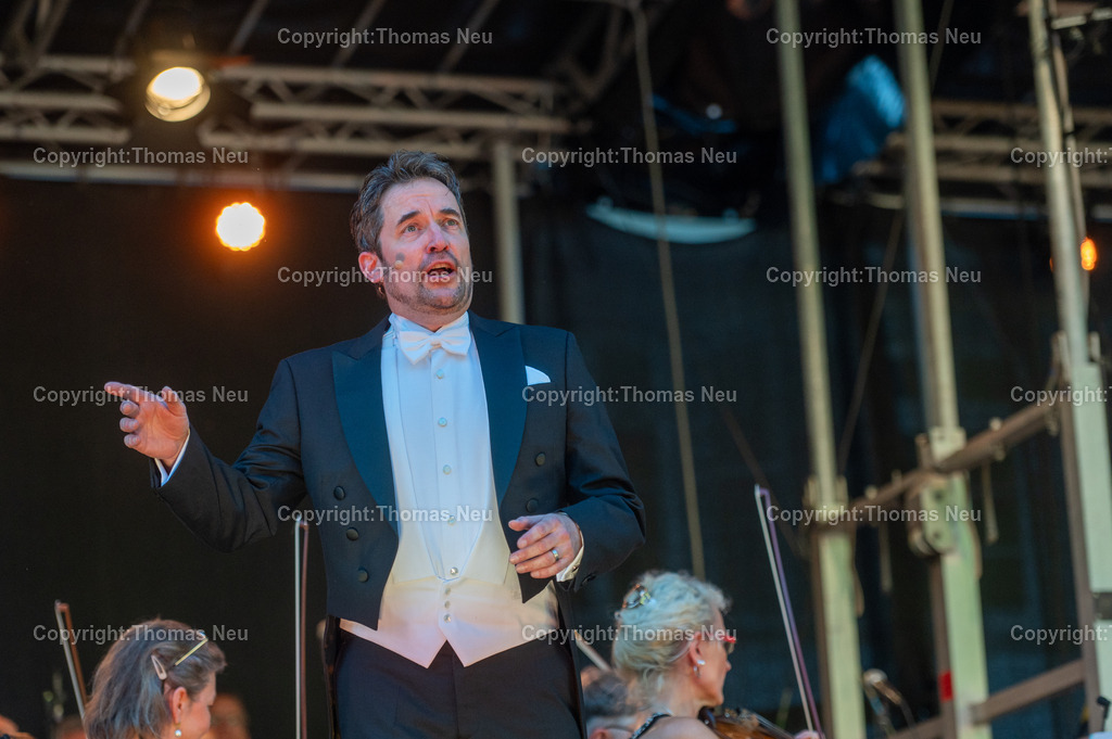 DSC_2840 | 28.06.2025, Bensheim, Auerbach, Opern Air im Staatspark Fürstenlager, Tenor Markus Francke,  Bild: Thomas Neu