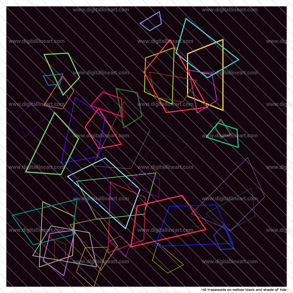42-trapezoids-mellow-black-and-shade-of-tide | digitallineart - Realisiert mit Pictrs.com
