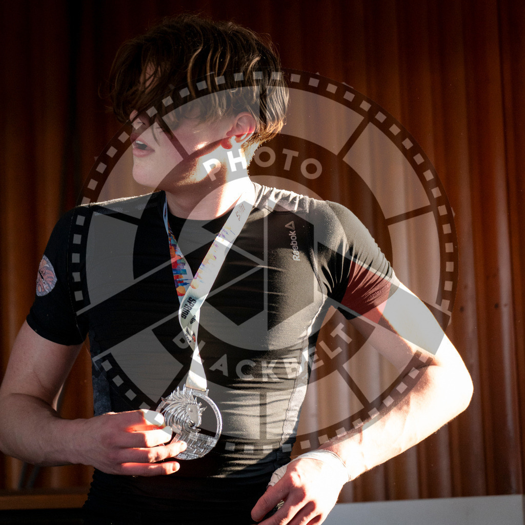 20240309PBB7330 | Fighters compete during the International Luta Livre (ILLCS) Spring Championship in Hannover, Germany, on March 9, 2024.