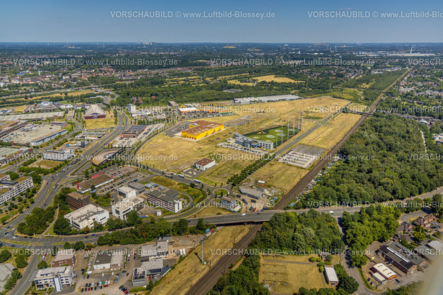 Oberhausen230705457 | Luftbild, Westfield Centro Einkaufszentrum, Neue Mitte, Topgolf Anlage, Borbeck, Oberhausen, Ruhrgebiet, Nordrhein-Westfalen, Deutschland