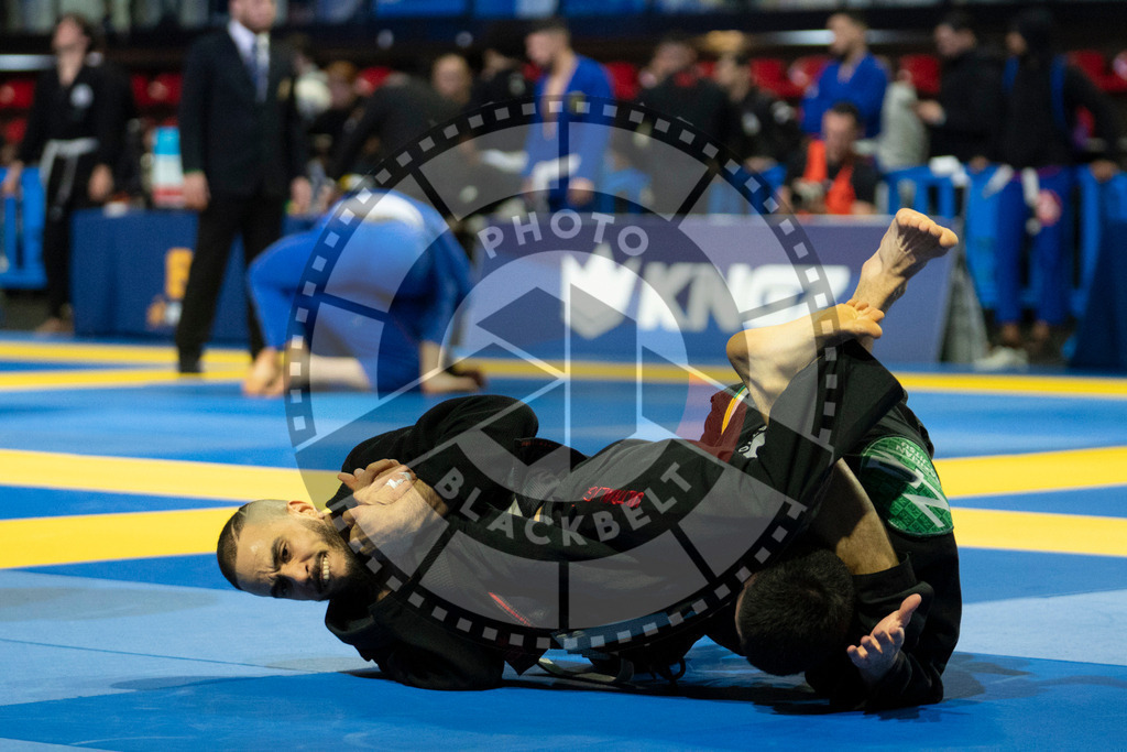 20240119PBB1039 | Fighters compete during the IBJJF European Championship in Paris, France, on January 19, 2024.