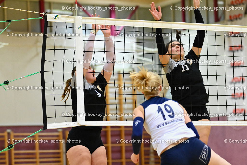 ASKÖ Volley Eagles vs. UVV Seekirchen 10.12.2022 | #9 KÖFLER Alea, #11 PRANJIC Ana, #19 MADL Anna
