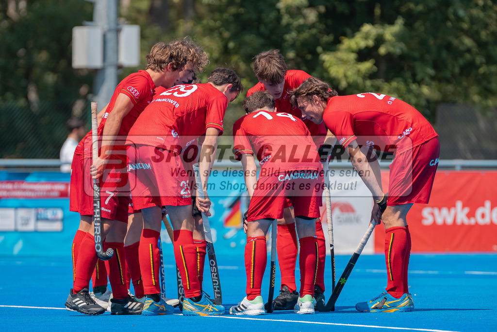 HK_20230709_100077 | Euro Hockey MU18 Belgium - Ireland Championship Girls & Boys am 9.7.2023 CHTC , Krefeld ,