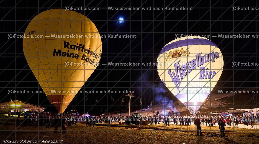 ALP0342_Nacht der Ballone_Lackenhof | (C)FotoLois.com, Alois Spandl, 'Nacht der Ballone' des Ballonclub ÖTSCHERLAND in Lackenhof/Weitental, gemeinsame Veranstaltung mit Tourismusverband ÖTSCHER, Mi 28. Dezember 2022.