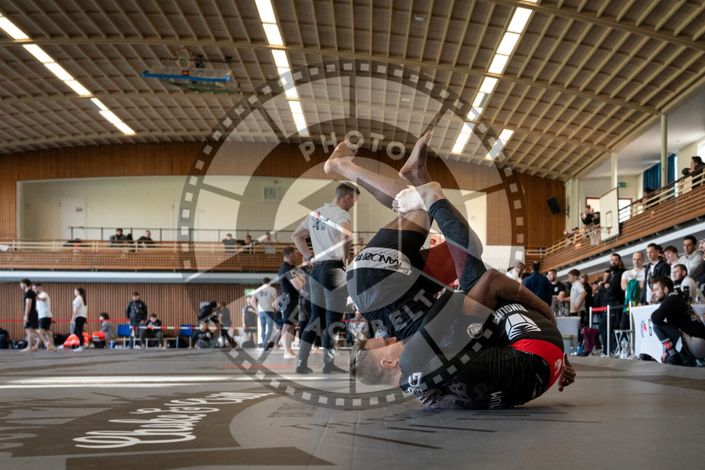 20240309PBB6532 | Fighters compete during the International Luta Livre (ILLCS) Spring Championship in Hannover, Germany, on March 9, 2024.