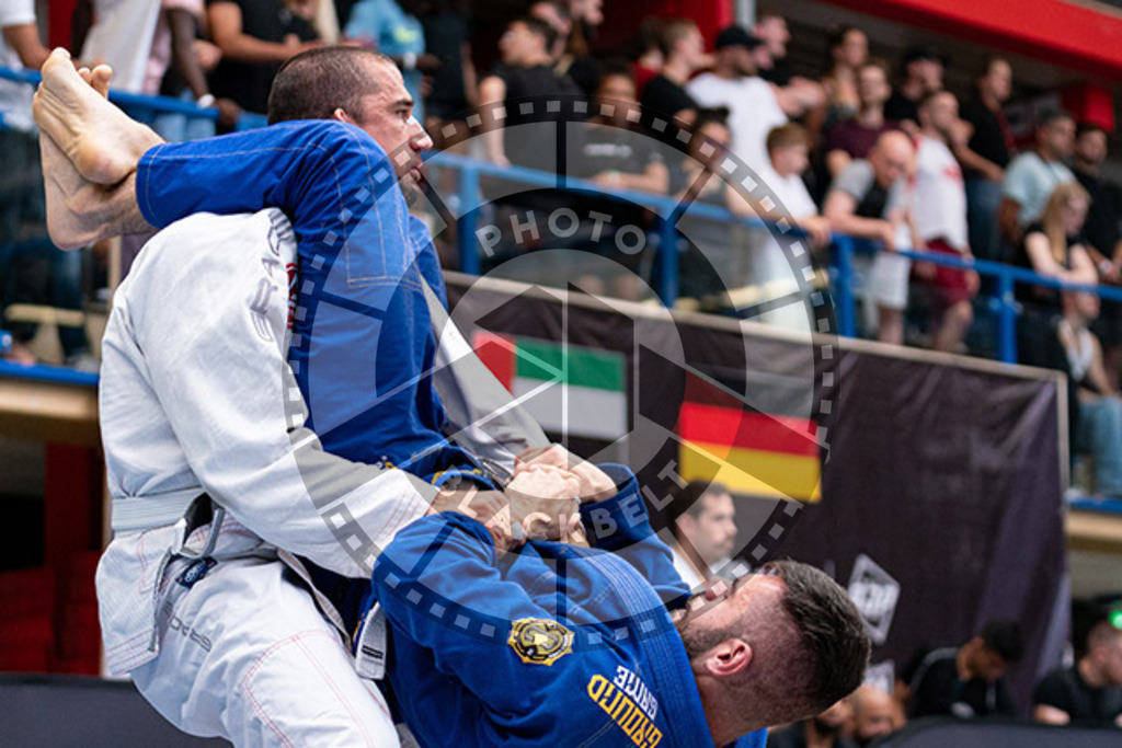 20230826PBB53340 | Fighters compete during the AJP INTLPRO BJJ and grappling competition in Hamburg, Germany, on August 26 2023.