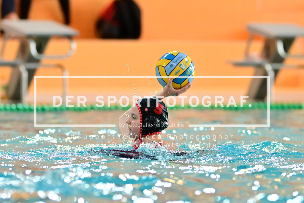 Wasserball I Juniorinnen I Saison 2024-2025 I DSV-Nachwuchscup U16 I SSV Esslingen - Eimsbütteler TV I 48364 | Der Sportfotograf. - Realized with Pictrs.com