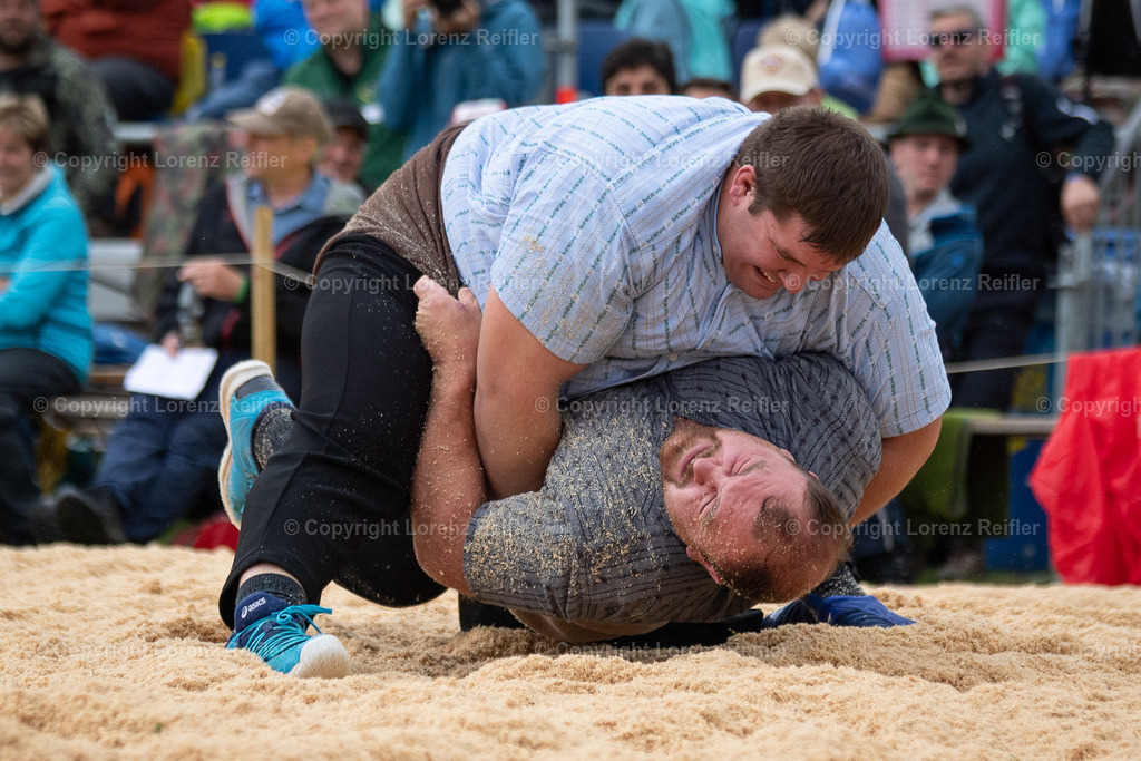 Schwingen -  Appenzeller Kantonal Schwingfest 2024 | Hundwil, 7.7.24, Schwingen - Appenzeller Kantonal Schwingfest.