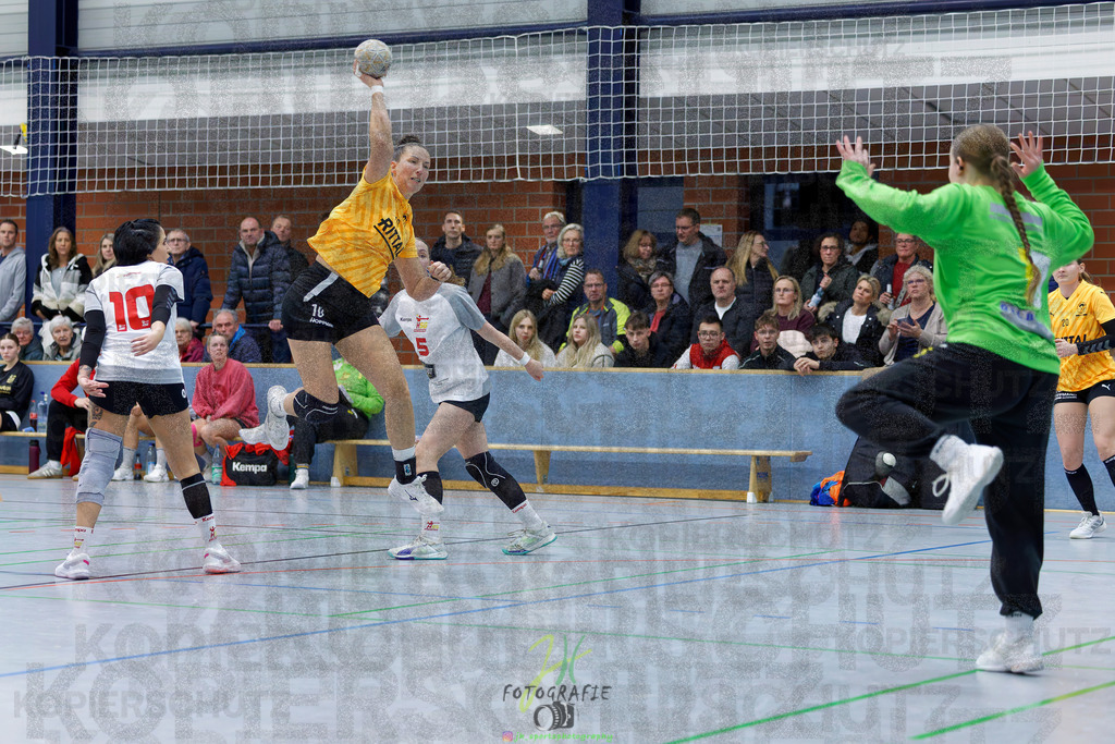 Frauen Oberliga Mitte (HHV); HSG Eibelshausen/Ewersbach - HSG Wettenberg II | Frauen Oberliga Mitte (HHV); HSG Eibelshausen/Ewersbach - HSG Wettenberg II am 13.12.2025 in Steinbrücken (Sporthalle am Hammerweiher)Photo © 2025 - Jörg Heinrich - Realisiert mit Pictrs.com