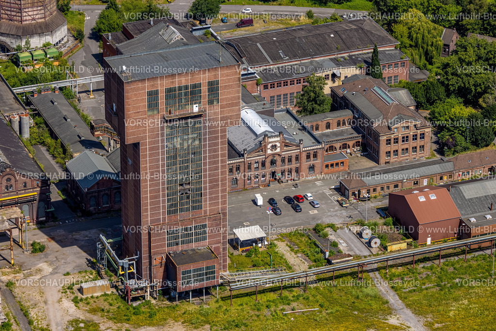 Hamm240706350 | Luftbild, CreativRevier Hamm, Hammerkopfturm an der ehemaligen Zeche Bergwerk Ost Heinrich Robert, Stadtbezirk Herringen, Hamm, Ruhrgebiet, Nordrhein-Westfalen, Deutschland