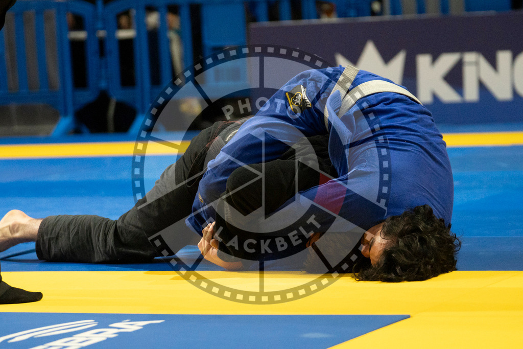 20240119PBB1354 | Fighters compete during the IBJJF European Championship in Paris, France, on January 19, 2024.