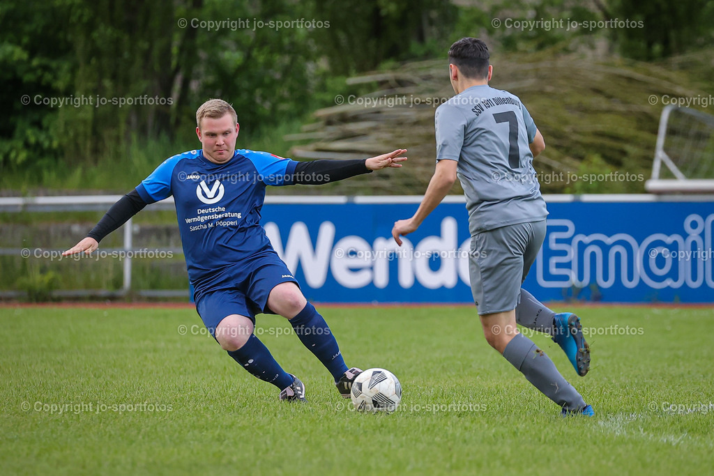 BQ3I4656 | 17.05.2023; Kreisliga C Dillenburg; Rasenplatz Dillenburg; SSV Dillenburg II - FSV Nanzenbach; Ergebnis: 2:2 (0:1)