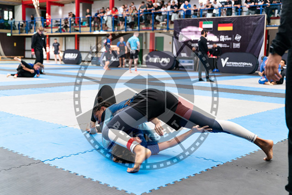 20230826PBB56633 | Fighters compete during the AJP INTLPRO BJJ and grappling competition in Hamburg, Germany, on August 26 2023.