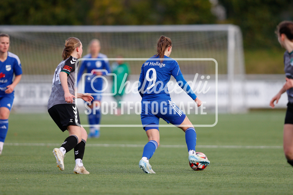 Fußball I Frauen I Saison 2025-2026 I Oberliga Niedersachsen I 16. Spieltag I BW Hollage - TuS Büppel I 15.03.2026-33 | Stefanie Gühmann (9, BW Hollage) - Realisiert mit Pictrs.com