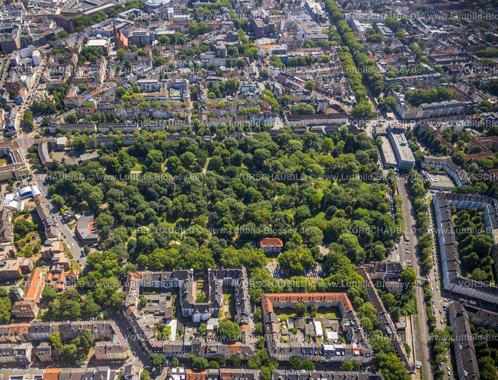 Dortmund220704805 | Luftbild, Westpark, grüne Lunge, Dorstfelder Brücke, Dortmund, Ruhrgebiet, Nordrhein-Westfalen, Deutschland