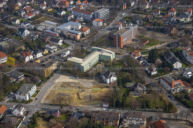 Soest240307355 | Luftbild, Baustelle am Oelmüllerweg, Behörde Jobcenter AHA Kreis Soest, Finanzamt, Soest, Soester Börde, Nordrhein-Westfalen, Deutschland