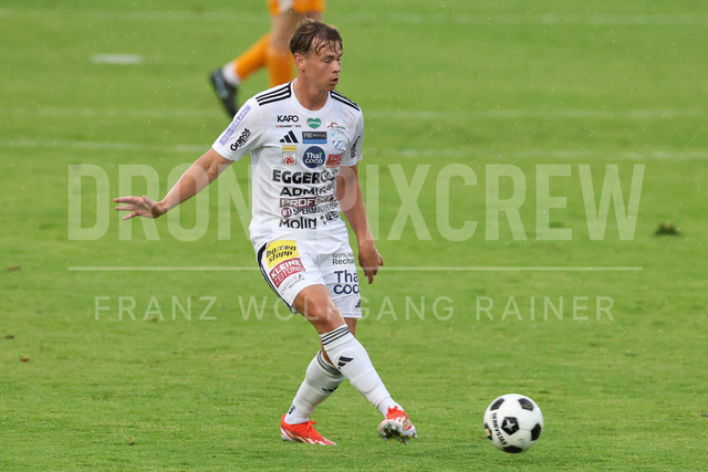 Friendly Match: SC Weiz vs TSV Hartberg in Weiz | Weiz, AUSTRIA, 01.JUL.26 - SOCCER - ADMIRAL Bundesliga, SC Weiz vs TSV Hartberg, test match. The image shows Fabian Wilfinger (Hartberg).