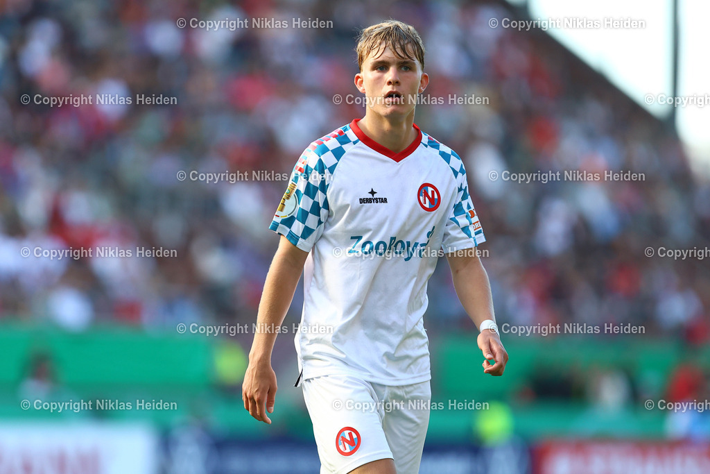 NH_FCEintrachtNorderstedt_FCStPauli_DFBPokal_16082025 | #20 Falk Christopher Gross (FC Eintracht Norderstedt)Fußball I Herren I DFB-Pokal I Saison 2025-2026  I 1. Runde I FC Eintracht Norderstedt - FC St. Pauli I 16.08.2025 I Millerntor-Stadion - Realisiert mit Pictrs.com