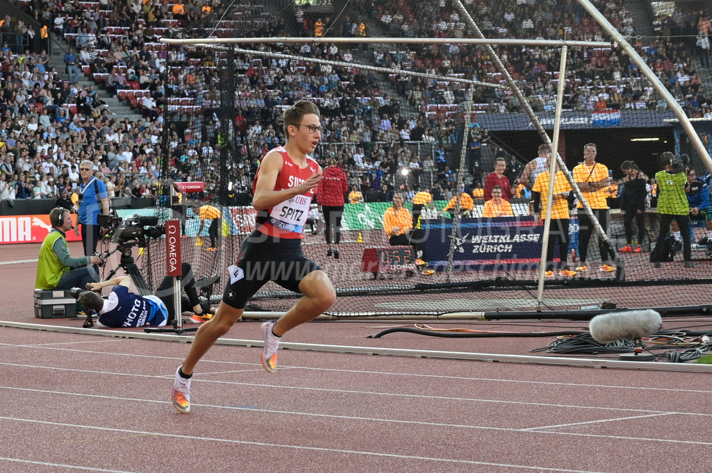Leichtathletik: Weltklasse Zürich | 08.09.2022, Zürich, Letzigrund, Leichtathletik: Weltklasse Zürich, SPITZ Lionel (SUI). - Realisiert mit Pictrs.com