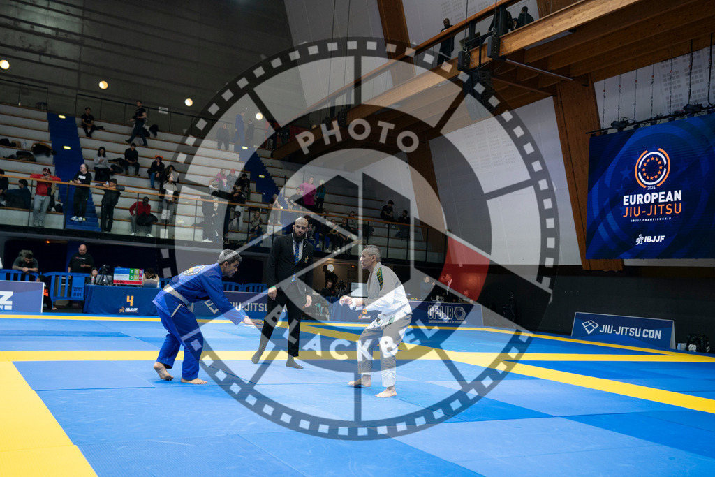 20240119PBB3819 | Fighters compete during the IBJJF European Championship in Paris, France, on January 19, 2024.
