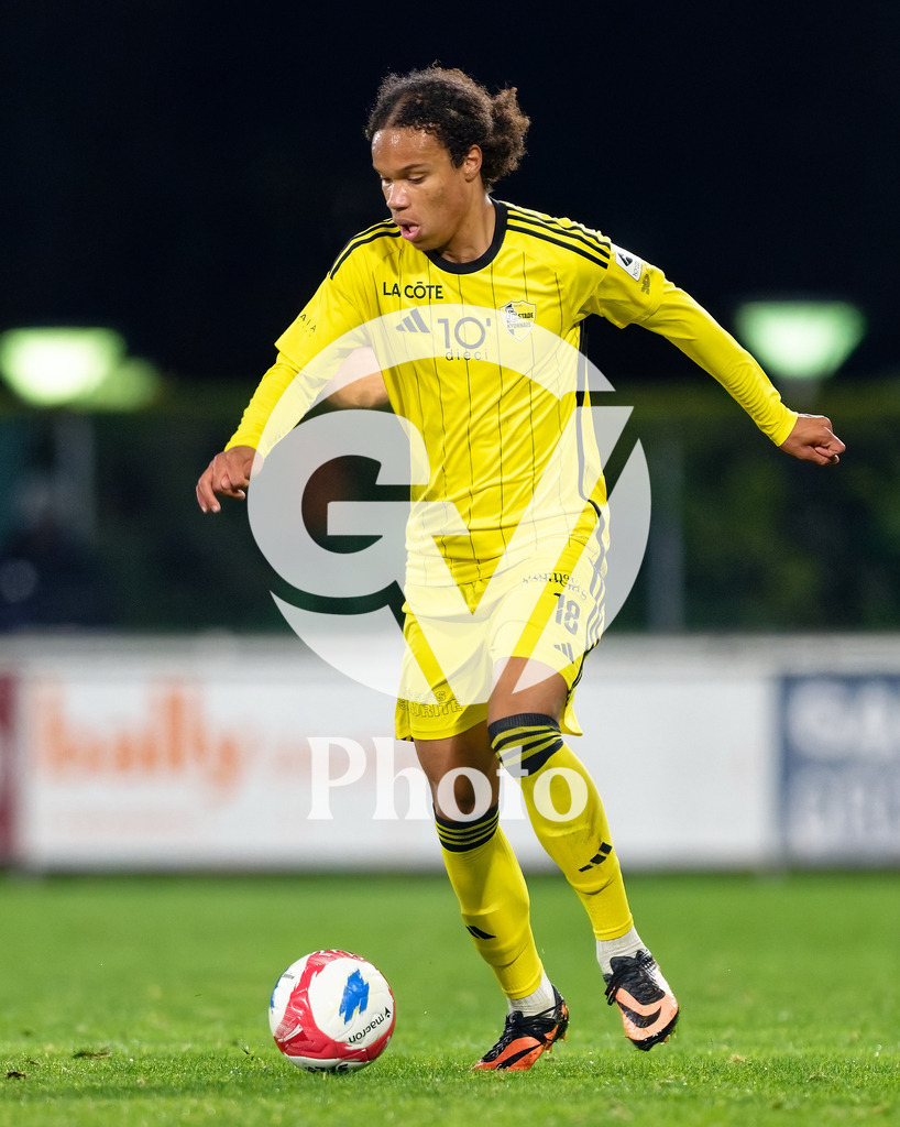 dieci Challenge League - FC Stade Nyonnais v Etoile Carouge FC |  during the dieci Challenge League match between FC Stade Nyonnais and Etoile Carouge FC at Centre sportif de Colovray in Nyon, Switzerland