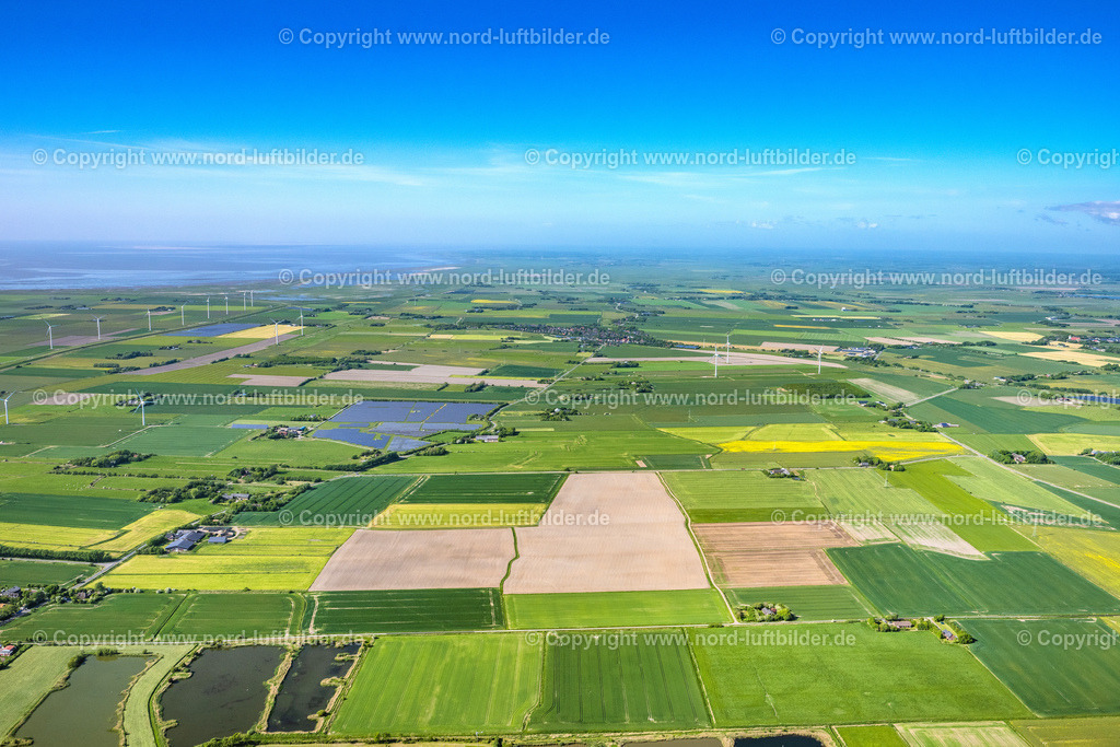Hosbüll_Solarpark_ELS_0038300523 | EMMELSBüLL-HORSBüLL 30.05.2023 Paneel- Reihen eines Solarkraftwerkes und Photovoltaik- Anlage auf einem Feld in Emmelsbüll-Horsbüll im Bundesland Schleswig-Holstein, Deutschland. // Rows of panels of a solar power plant and photovoltaic system on a field in Emmelsbuell-Horsbuell in the state Schleswig-Holstein, Germany. Foto: Martin Elsen