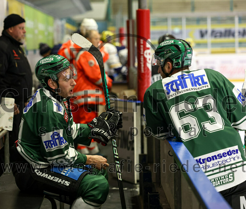 2024-01-19_088_TSV_Erding_gegen_ESC_Geretsried | Erding, Deutschland, 19.01.2024:
Eishockey, Bayernliga Vorrunde 2023 / 2024, 26. Spieltag, TSV Erding gegen ESC Geretsried, Endergebnis: 

Foto: Christian Riedel / fotografie-riedel.net