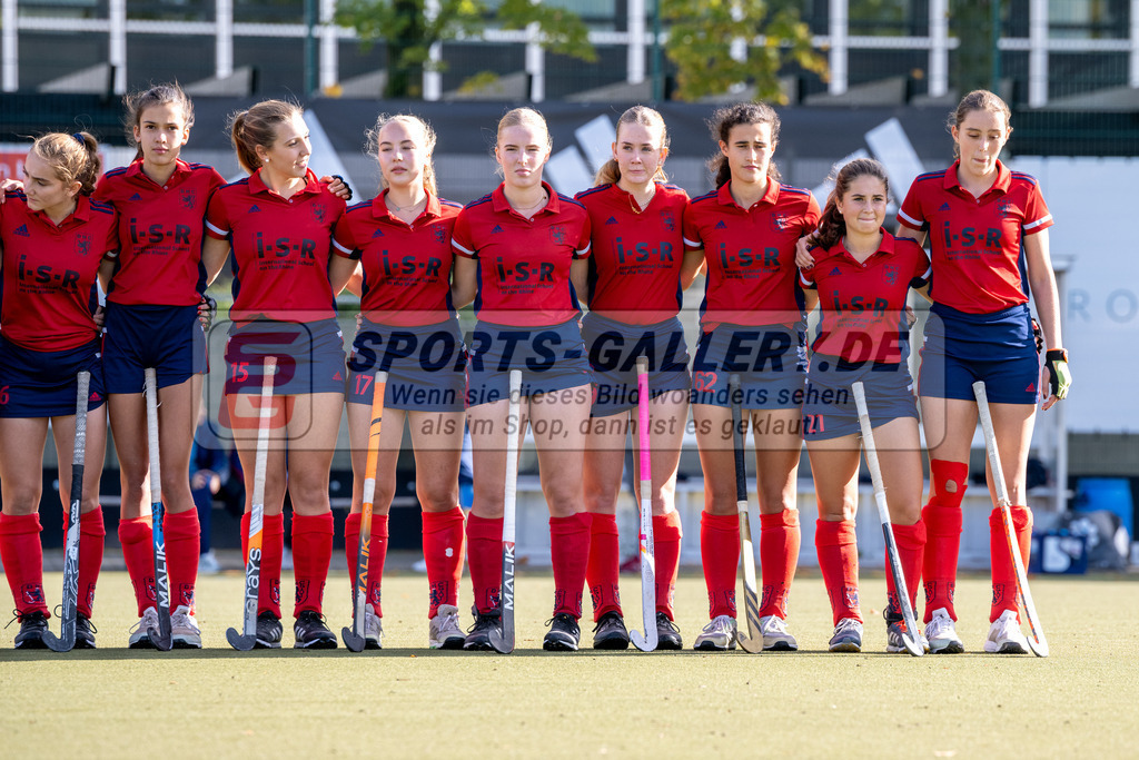 SFE_20231021_0057 | Deutsche Meisterschaft Weibliche U16 Halbfinale Düsseldorfer HC - Harvestehuder THC am 21.10.2023 in Köln (Düsseldorfer Hockeyclub 1905 e.V.), Photo: Stephan Fehrmann 2023 (Sports-Gallery)
