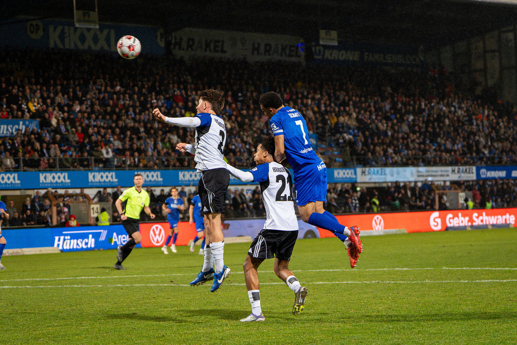 Fußball I Herren I Saison 2025-2026 I Regionalliga Nord I 24. Spieltag I SV Meppen - Hamburger SV II I 1817 | jns.sportfotos - Realisiert mit Pictrs.com