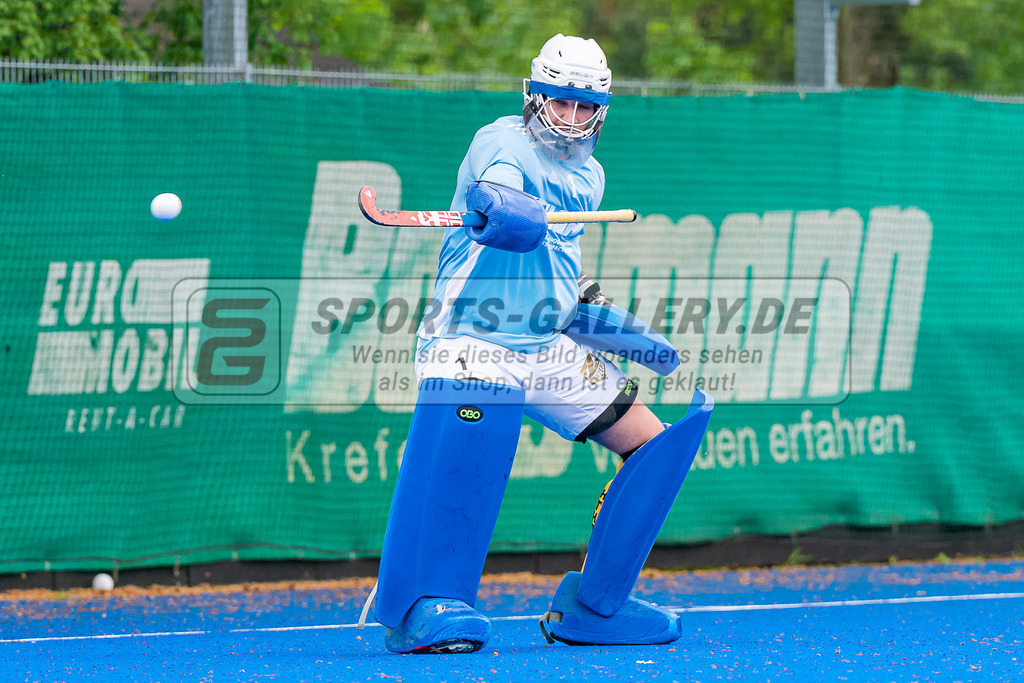 HK_20230507_901828 | 1. Bundesliaga Herren Creefelder HTC - Harvestehuder THC  am 7.5.2023 Crefelder HTC ( CHTC ), Krefeld  , Strohecker Moritz ( Torwart Harvestehuder THC #1 )
