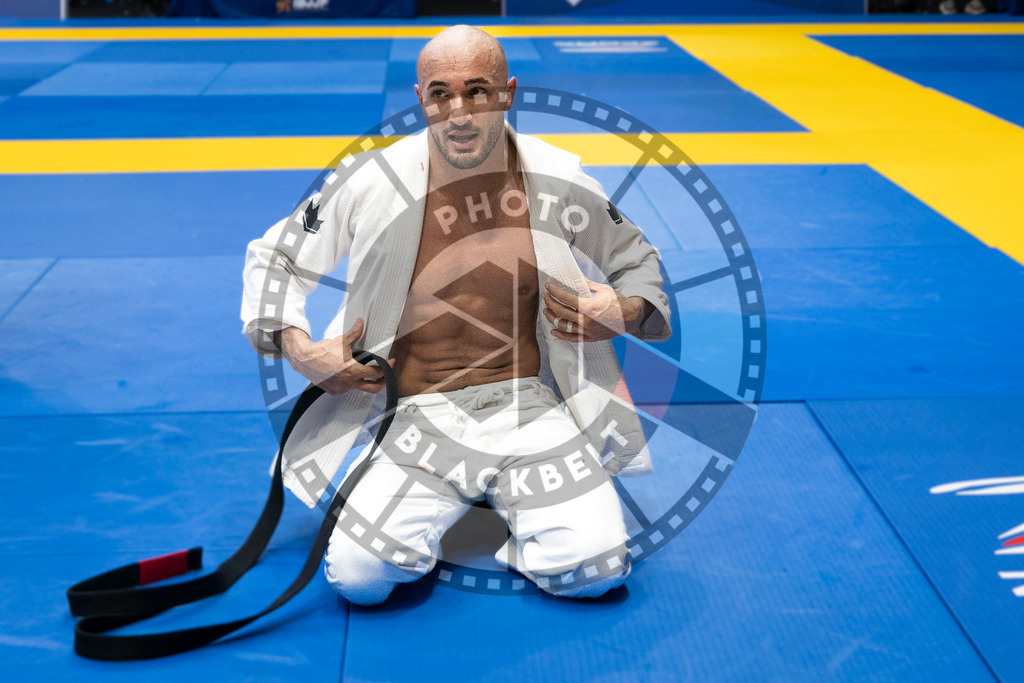 20240123PBB03436 | Fighters compete during the second day of the IBJJF European Championship in Paris, France, on January 23, 2024.