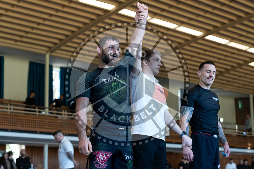 20250329PBB3816 | Fighters compete during the International Luta Livre (ILLCS) Germany IX Spring 2025 Competition spring on March 29, 2025 in Hannover, Germany.© Chiara Dazi