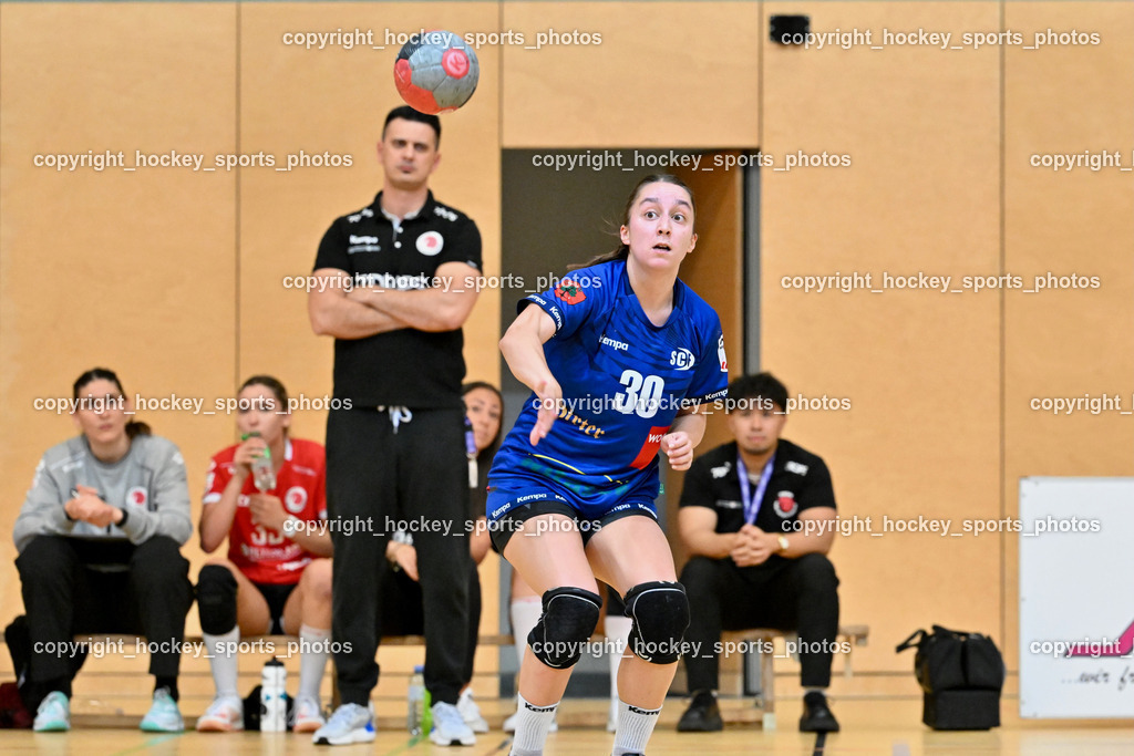 SC Ferlach vs. WAT Atzgersdorf | #30 Lena Ljubic SC Ferlach Damen, SC Ferlach vs. WAT Atzgersdorf, SC Ferlach vs. WAT Atzgersdorf am 12.05.2024 in Ferlach (Ballspielhalle Ferlach), Austria, (Photo by Bernd Stefan)