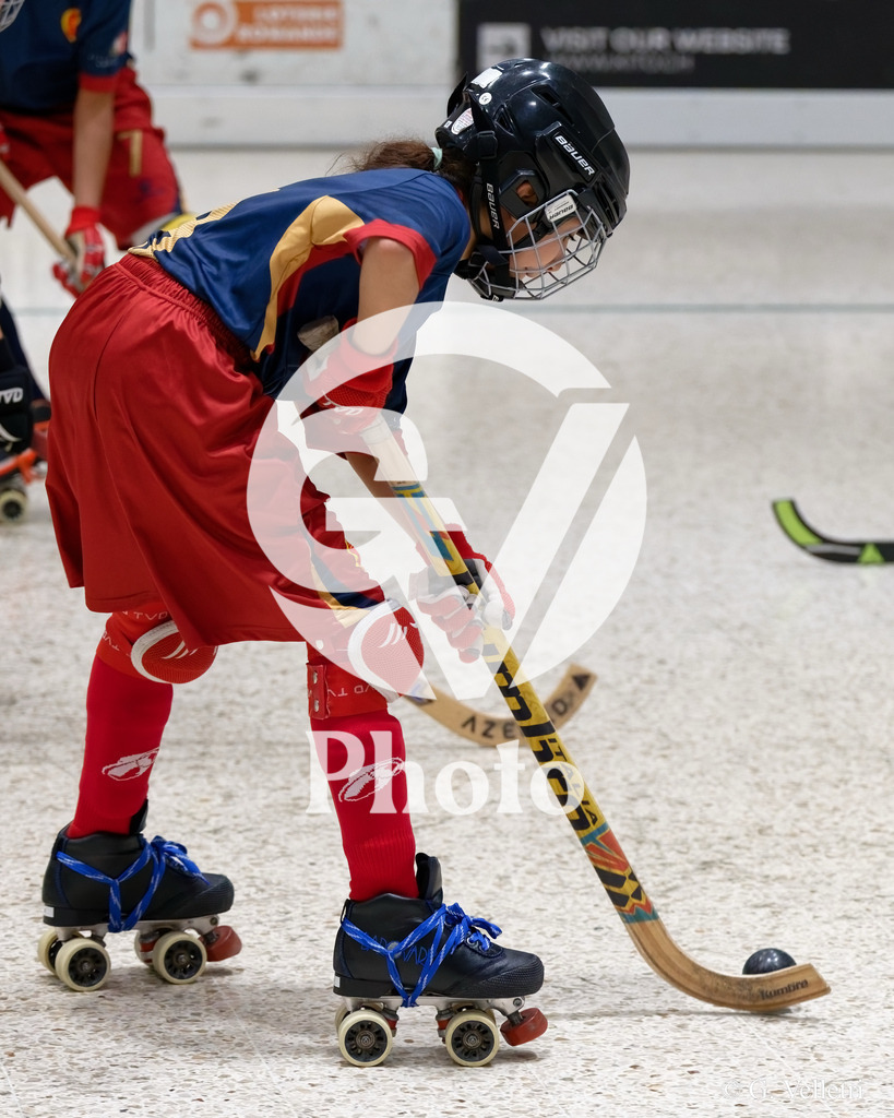 U13  - Geneve RHC v HC Munsingen W  |  during the U13  match between Geneve RHC and HC Munsingen W  at Centre sportif de la queue d'arve in Geneve, Switzerland