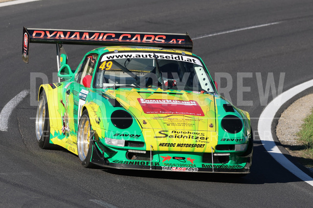 FIA European Hill Climb Championship – Rechberg 2026    | FIA European Hill Climb Championship at Rechberg, held from 24 to 26 April 2026 near Tulwitz, Styria, Austria. The image shows Rupert SCHWAIGER (AUT) Porsche 911 3.5 Bi-Turbo.     
