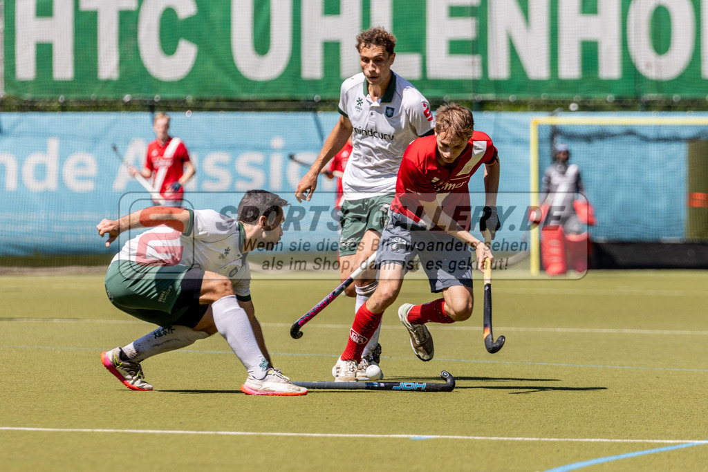 MJ_2024-.05-11-H-HTCU-Alster-17 | Jack Tyler Heldens (Der Club an der Alster #33) &amp; Lukas Windfeder (Uhlenhorst Mülheim #6), Uhlenhorst Mülheim - Der Club an der Alster am 11.5.2024 im Waldstadion, Mülheim a. d. Ruhr