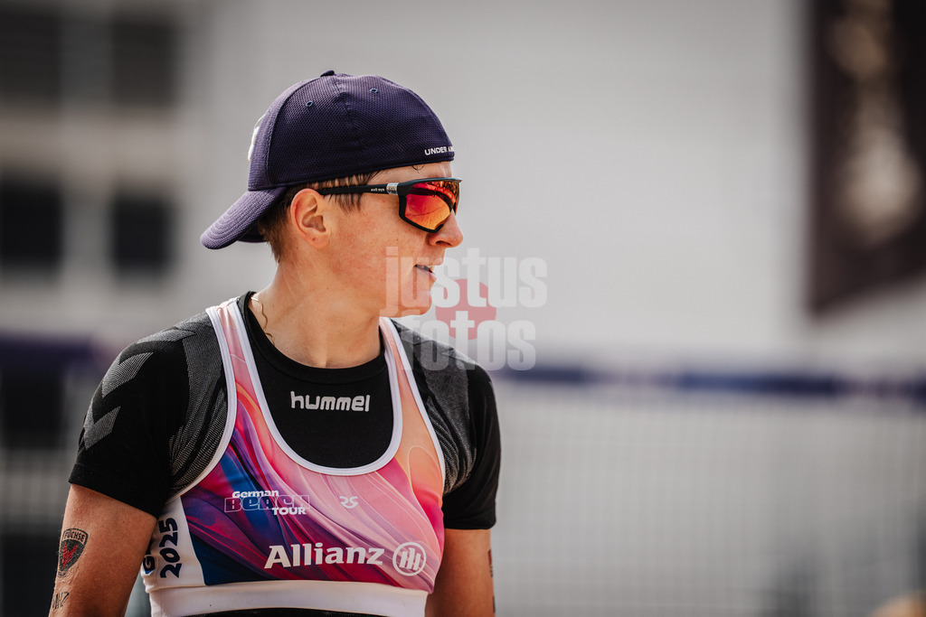 Beachvolleyball | Frauen | Allianz German Beach Tour 2025 | Tourstop Berlin | 23.08.2025 | Melanie Gernert