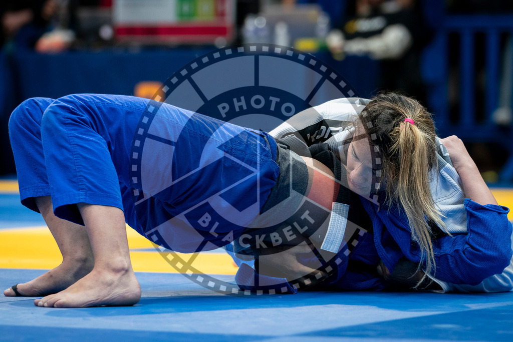 20240126PBB1545 | Fighters compete during the Brazilian Jiu-Jitsu European Championship of the IBJJF in Paris, France, on January 26, 2024.