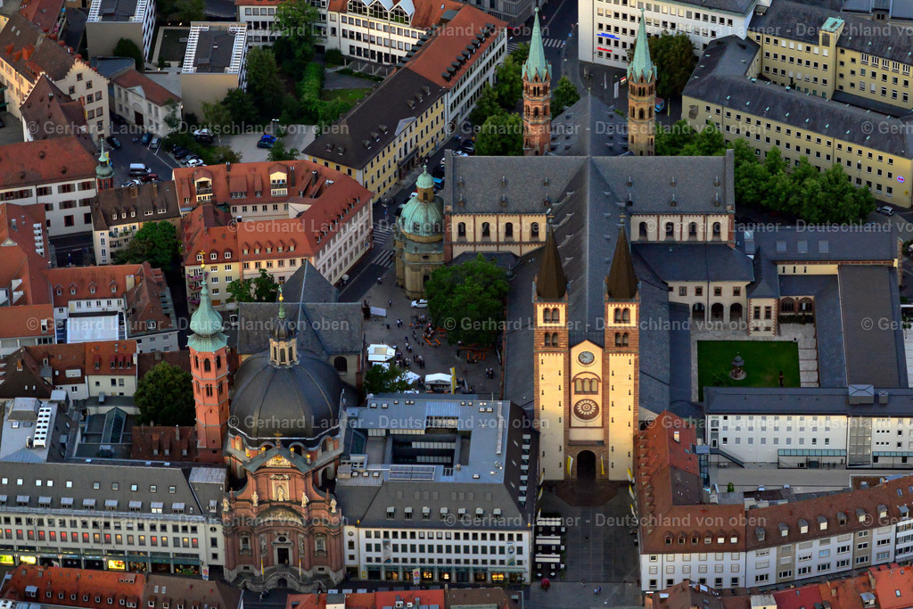 3620250 | St.-Kilians-Dom zu Würzburg oder Dom St. Kilian ist eine römisch-katholische Kirche in Würzburg, die seit 1967 dem Heiligen Kilian geweiht ist. Der Dom ist die Bischofskirche des Bistums Würzburg