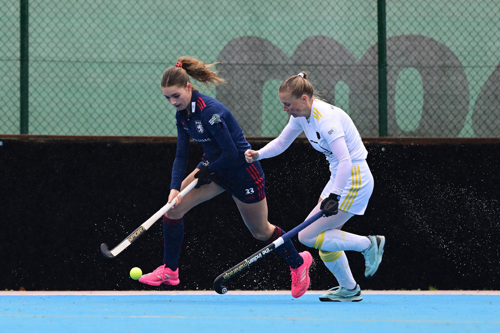 Hockey I Frauen I Saison 2025-2026 I Bundesliga I 10. Spieltag I Harvestehuder THC - Düsseldorfer HC | Der Sportfotograf. - Realisiert mit Pictrs.com